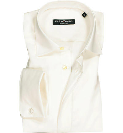 CasaModa, Hemd, Comfort Fit, Baumwolle geruchshemmend, offwhite