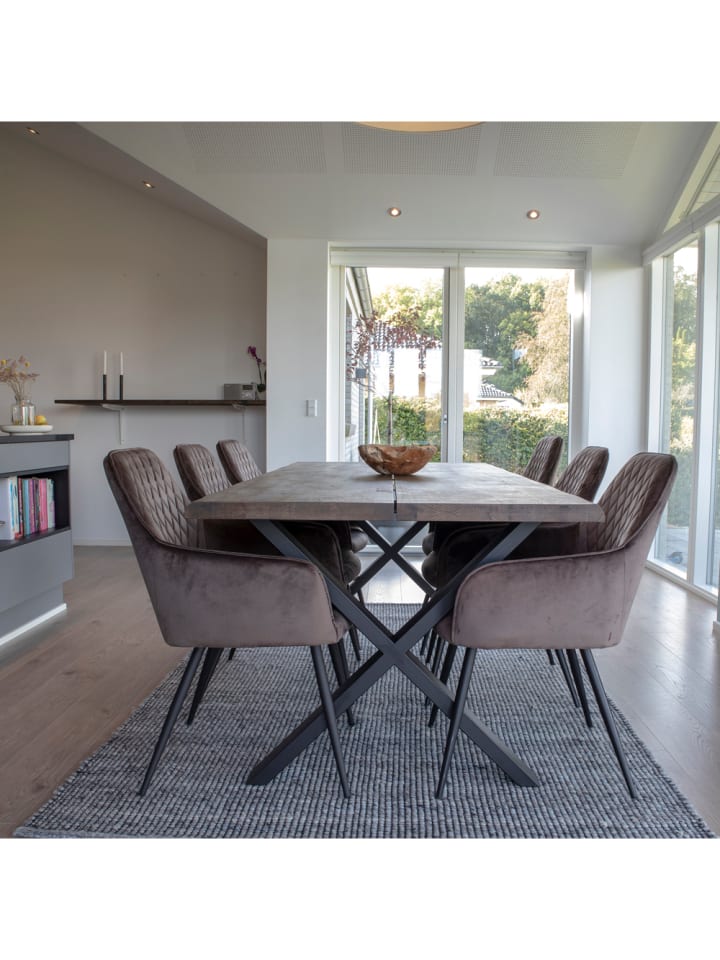 ebuy24 Essgruppe Tony 3 (7-teilig) Violet 95 x 200 cm günstig kaufen onesize