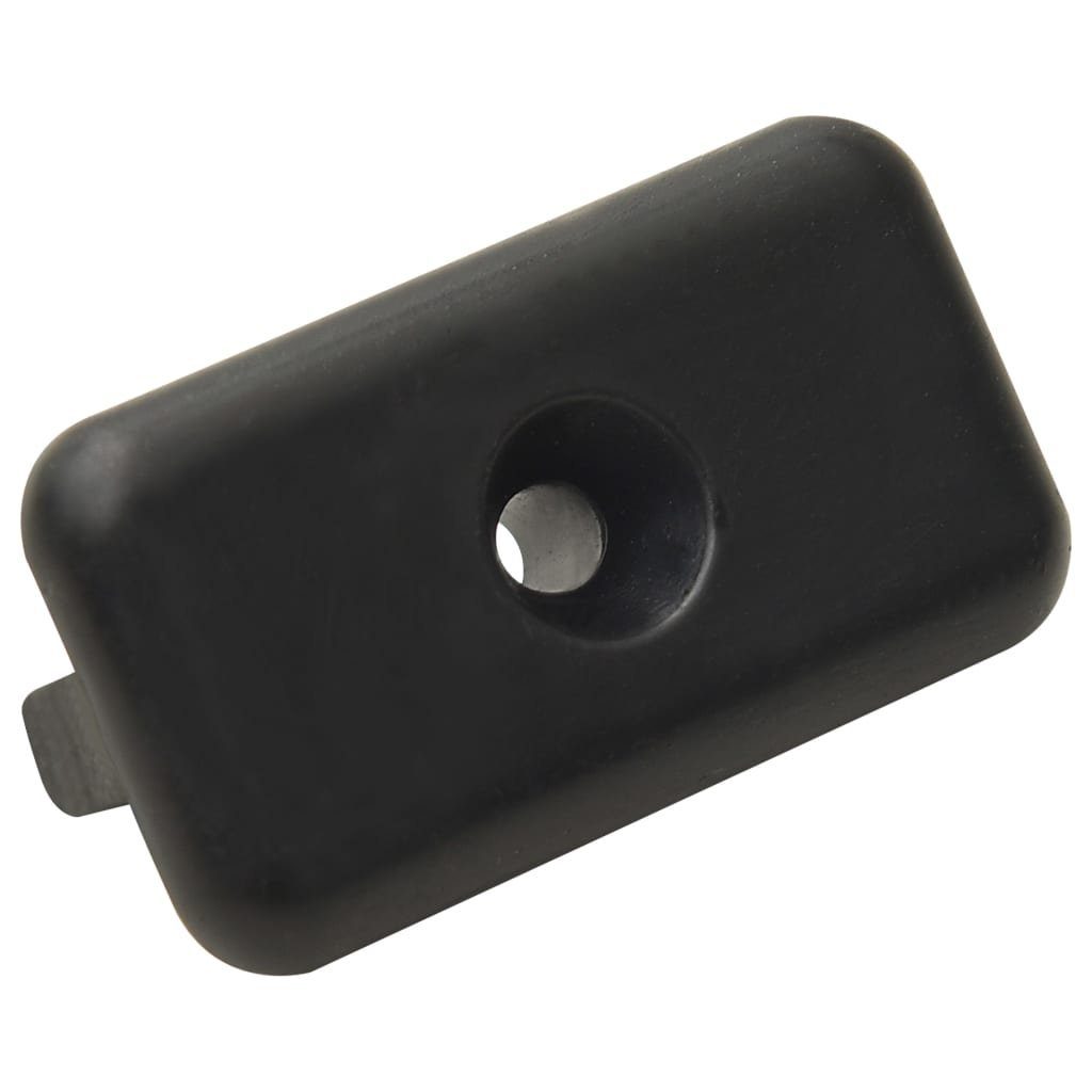 Teppichboden Terrassenclips mit Schrauben 200 Stk. Kunststoff Edelstahl 304, vidaXL