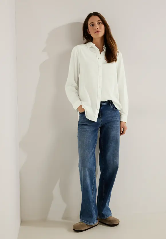 CECIL Longbluse mit Struktur