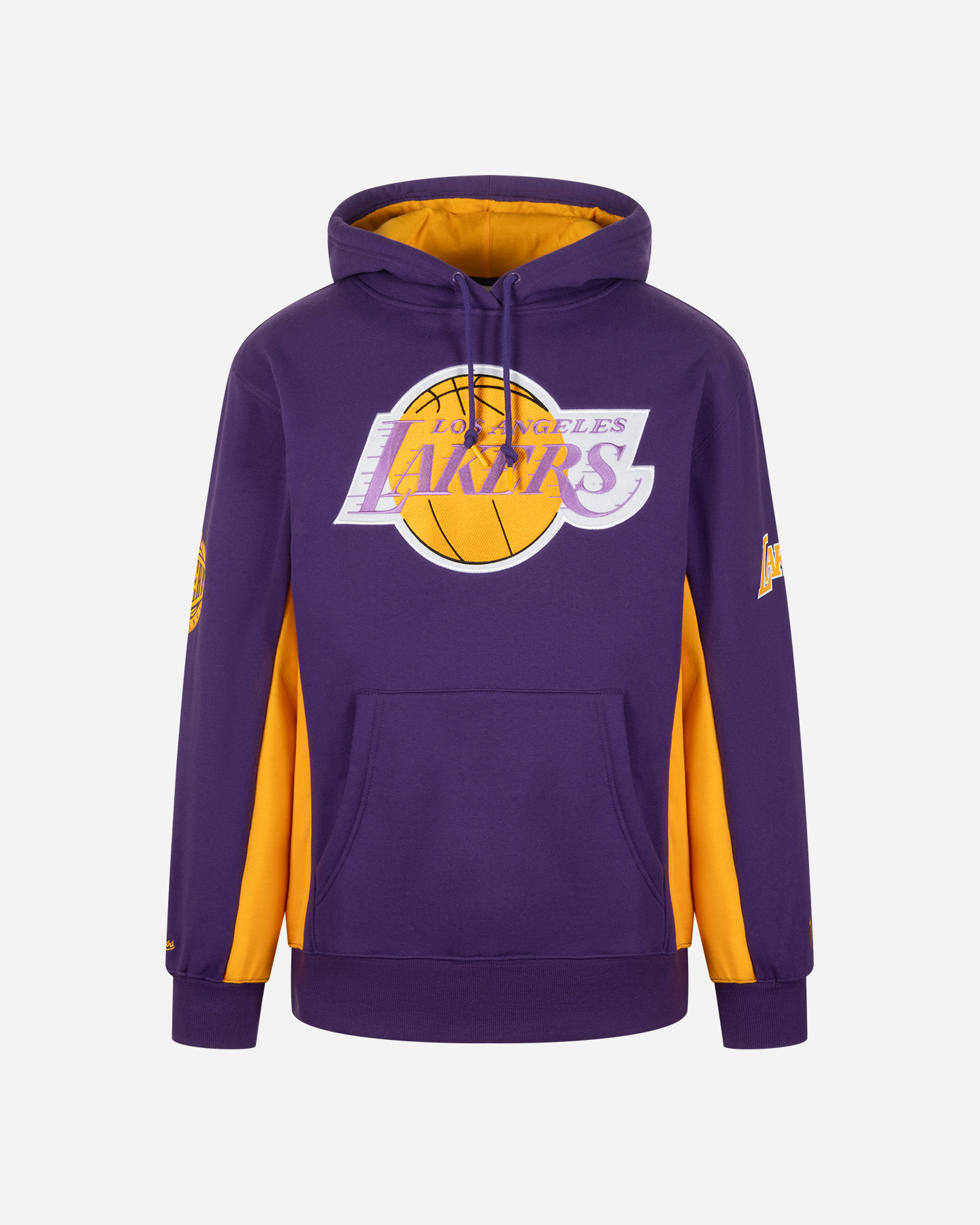 Abbigliamento Basket Mitchell&ness Team Origins Fleece Vintage Logo Lakers M TH9263-LALPURP
