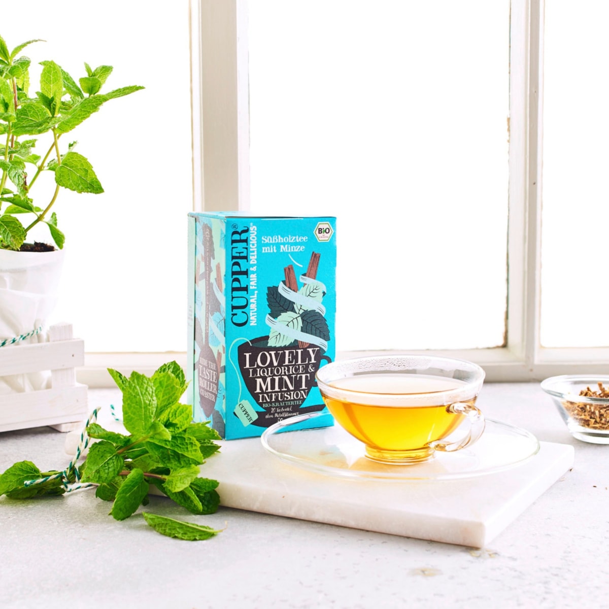 Kräutertee Süßholz, Minze (20 Beutel), 30 g