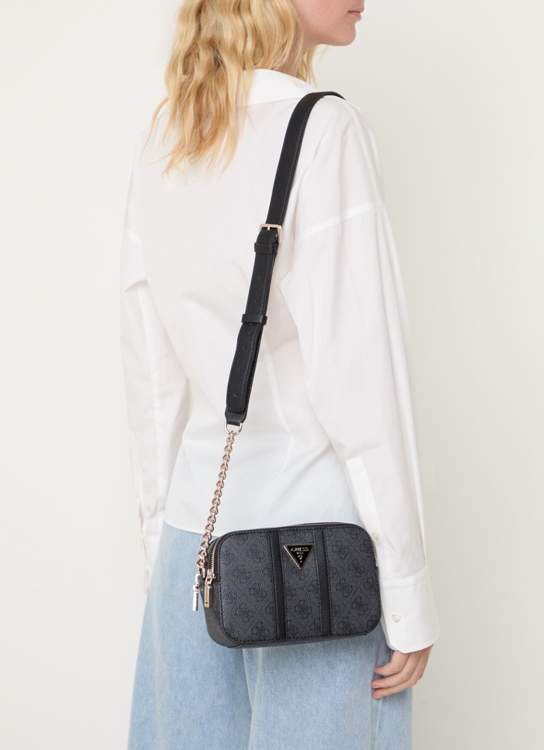 Borsa a tracolla GUESS Noreen con stampa logo