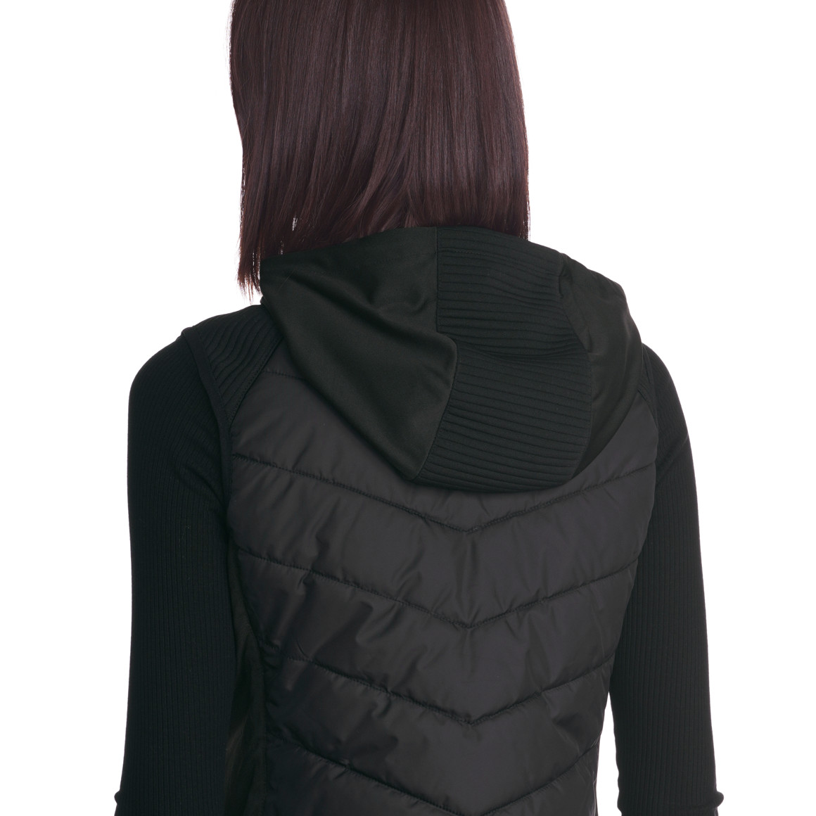 Damen Sport-Weste mit Kapuze