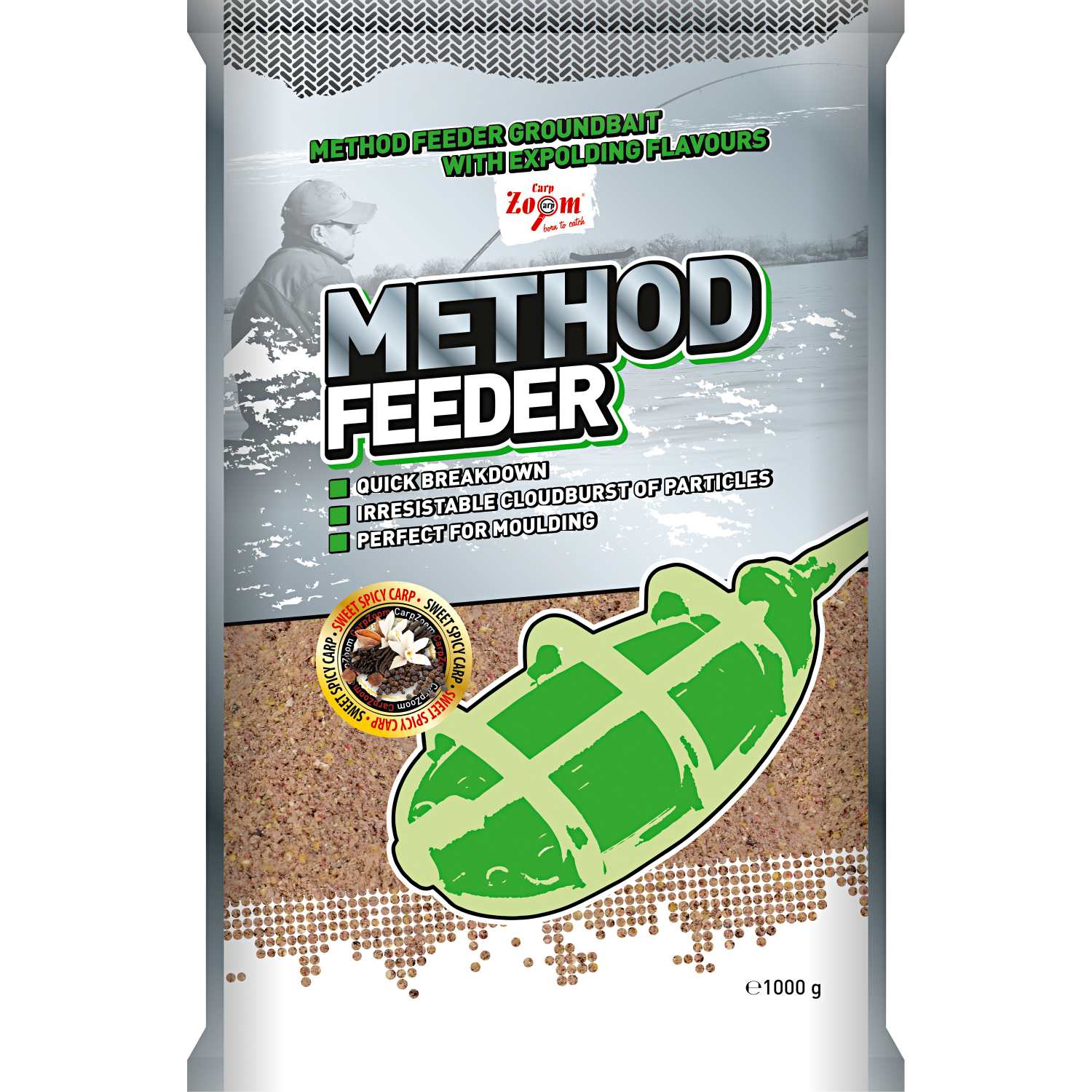 Carp Zoom Grundfutter Method Feeder