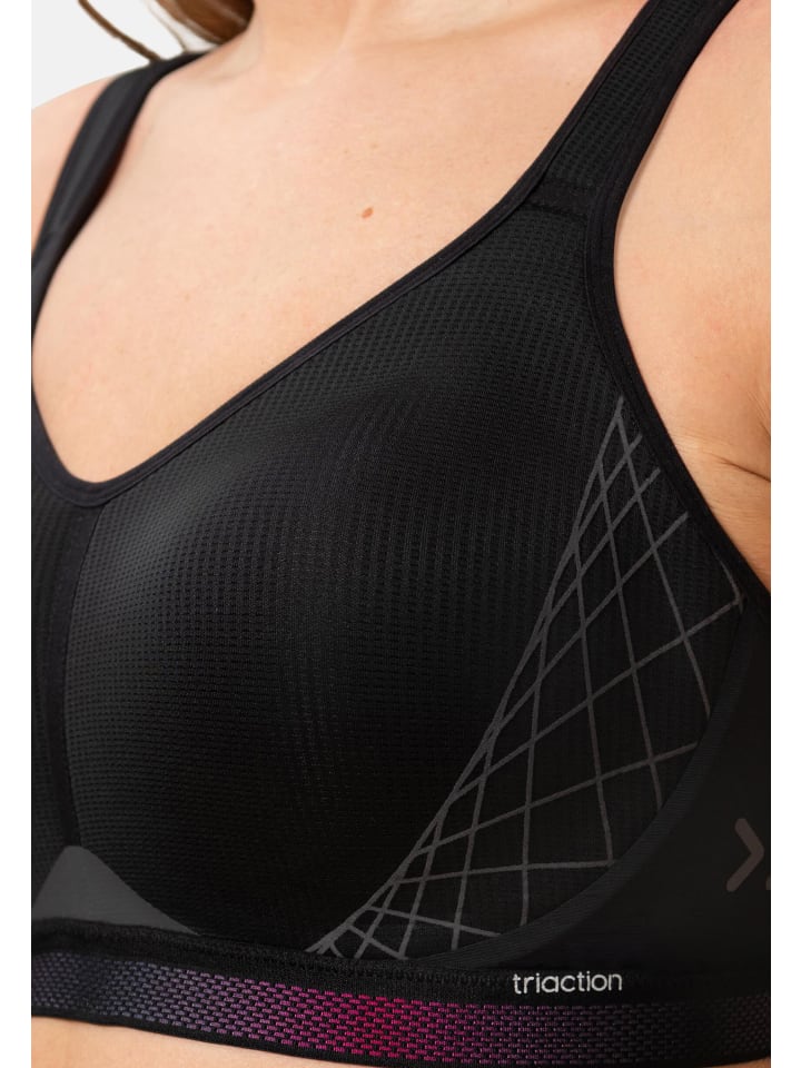 triaction by Triumph Sport-BH Cardio Flow in Schwarz günstig kaufen