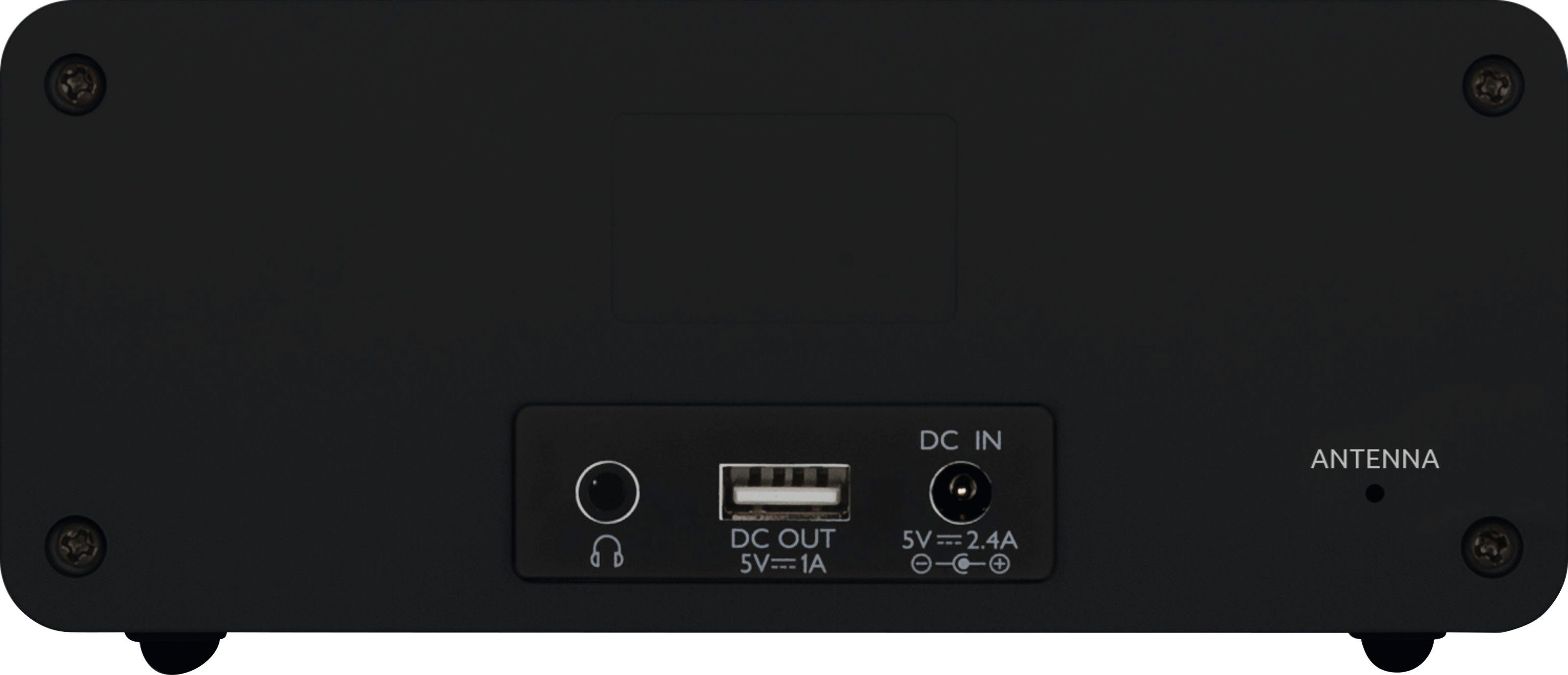 TechniSat Radiowecker DIGITRADIO 52 - Stereo Uhrenradio mit DAB+, Snooze-Funktion, dimmbares Display, Sleeptimer