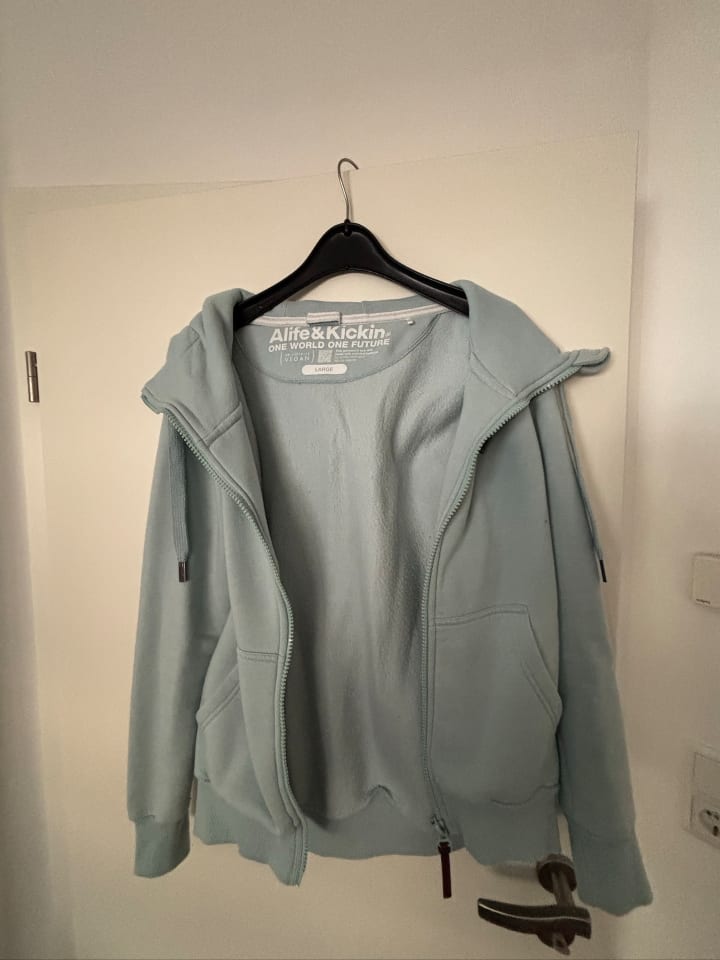 alife and kickin Kapuzensweatjacke, Sweatjacke, Kapuzenjacke, Shirtjacke YasminAK A in ice günstig kaufen L
