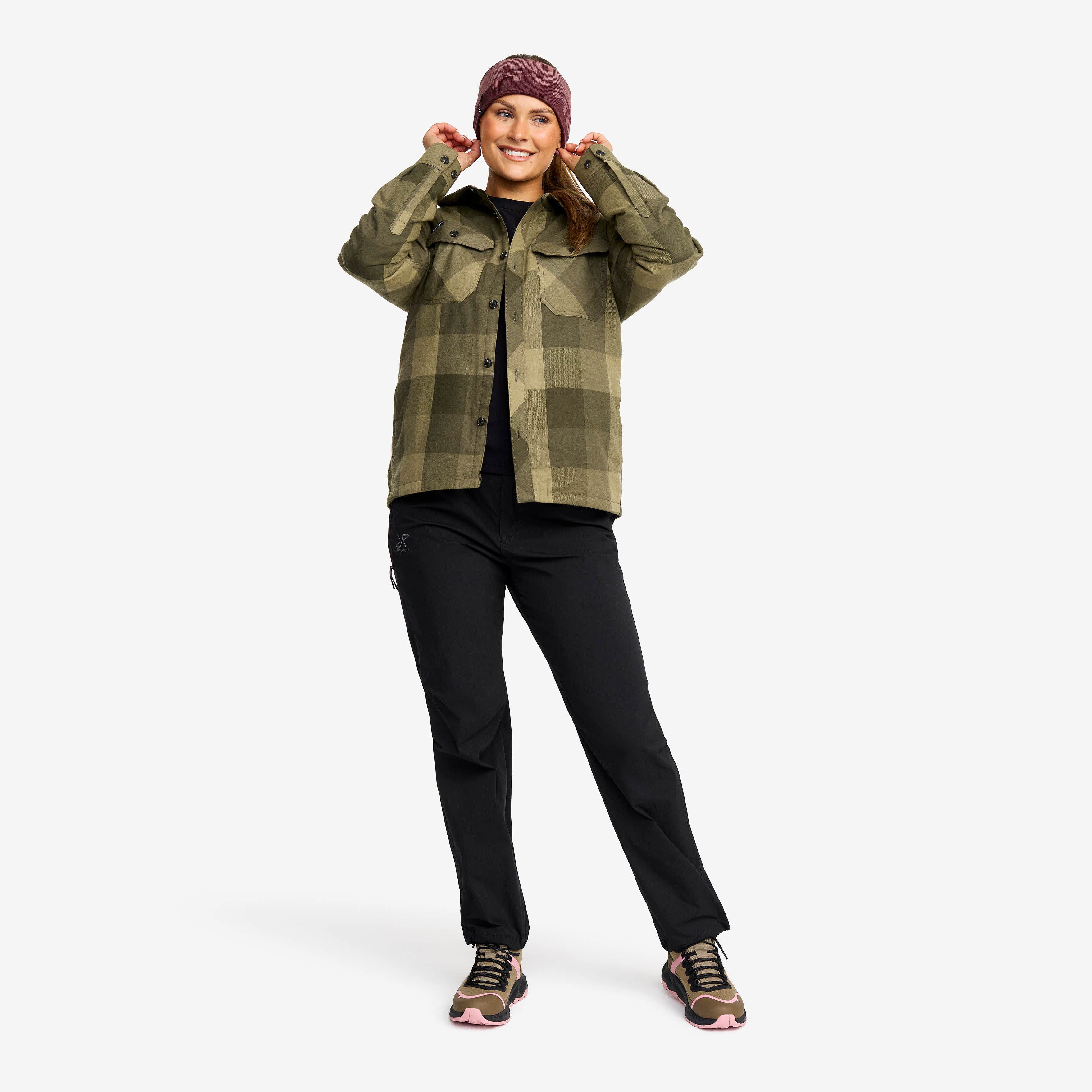 Insulated Shirt Femme Forest Night