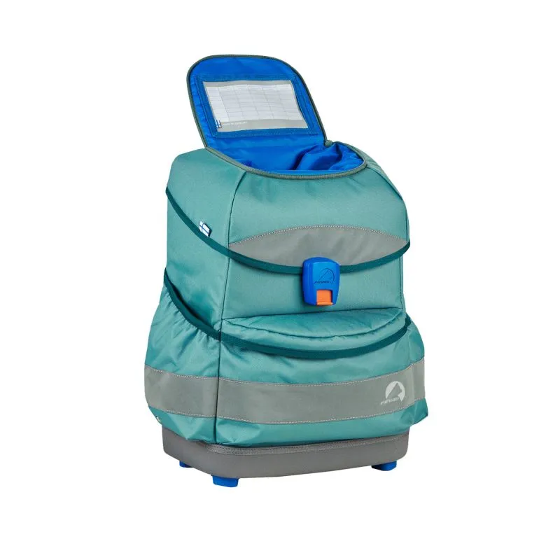 finkid BUDDY CLASSIC 4tlg. Schulranzenset - trellis\/deep teal