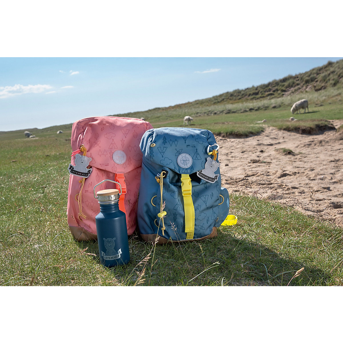 Kinderrucksack Outdoor-Big-Backpack Adventure Blue