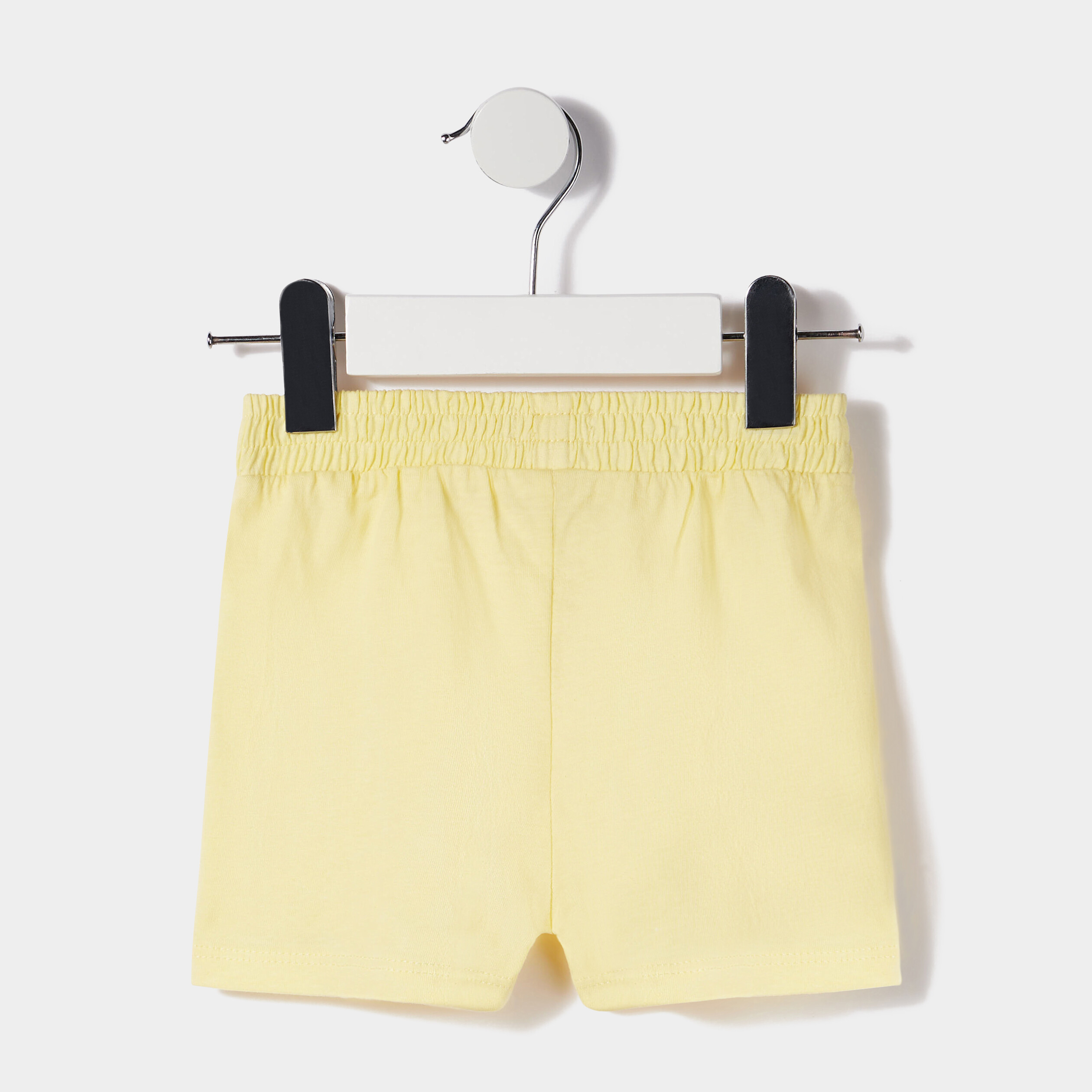 Lot 2 shorts élastiqués avec noeud blanc bébé fille | La Halle