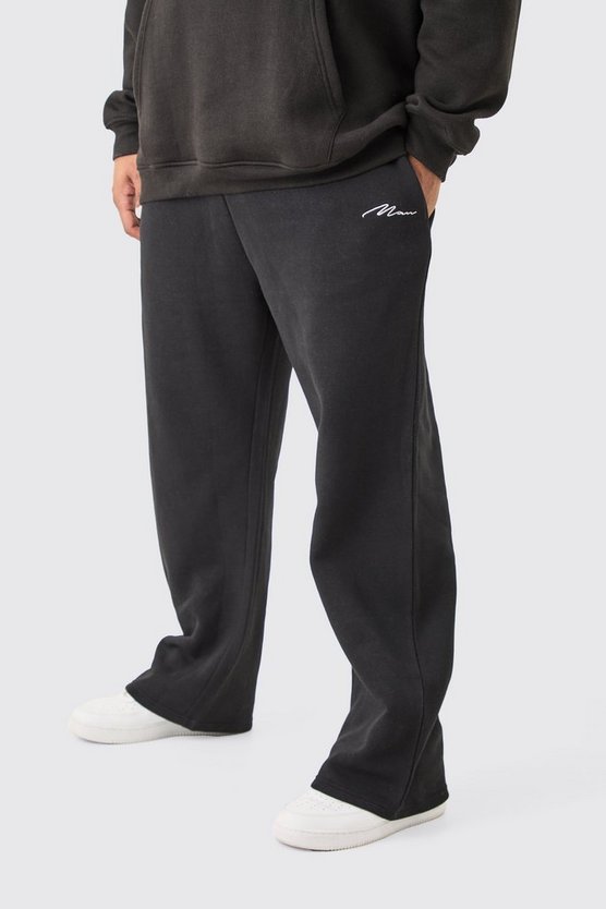 Plus lockere Man Signature Jogginghose