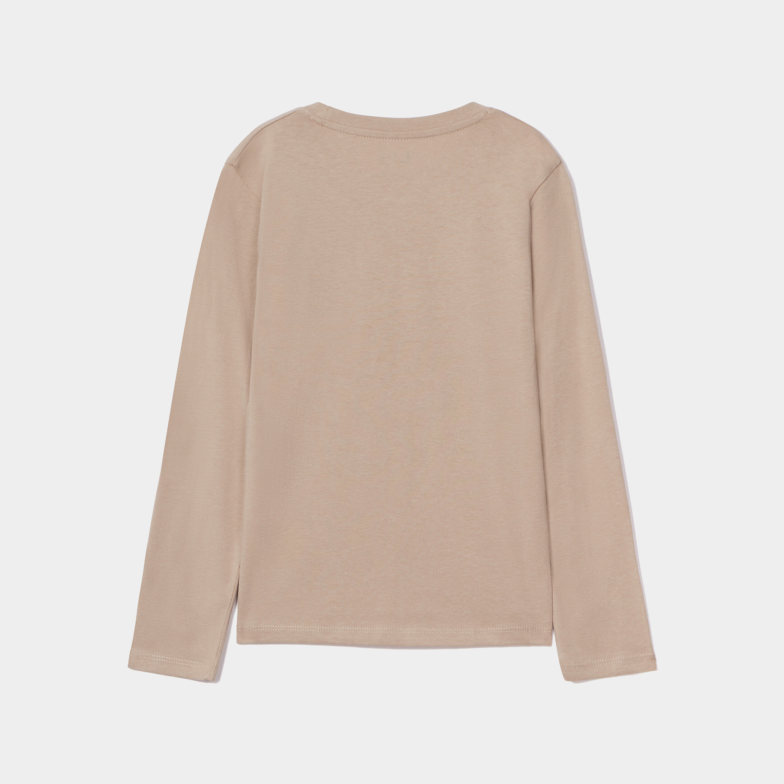 T-shirt manches longues gris foncé garçon | La Halle