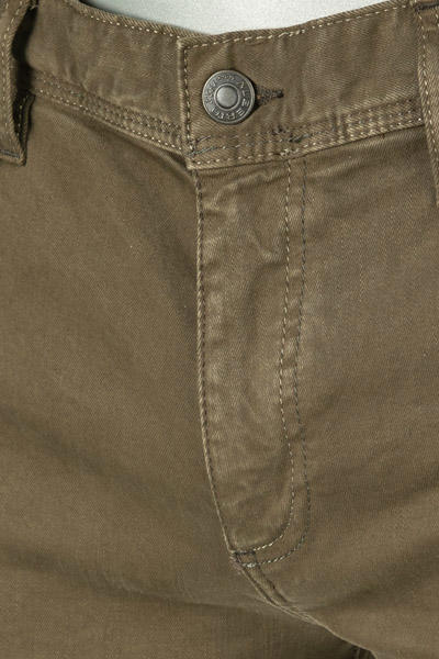 Alberto, Jeans Pipe, Regular Fit, Baumwolle T400®, schlamm