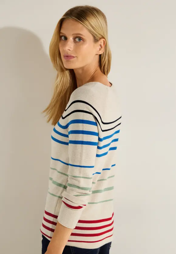 CECIL Pullover mit Streifen