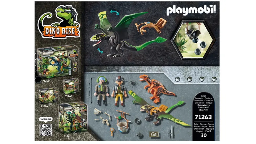 PLAYMOBIL 71263 - DINO RISE - Dimorphodon
