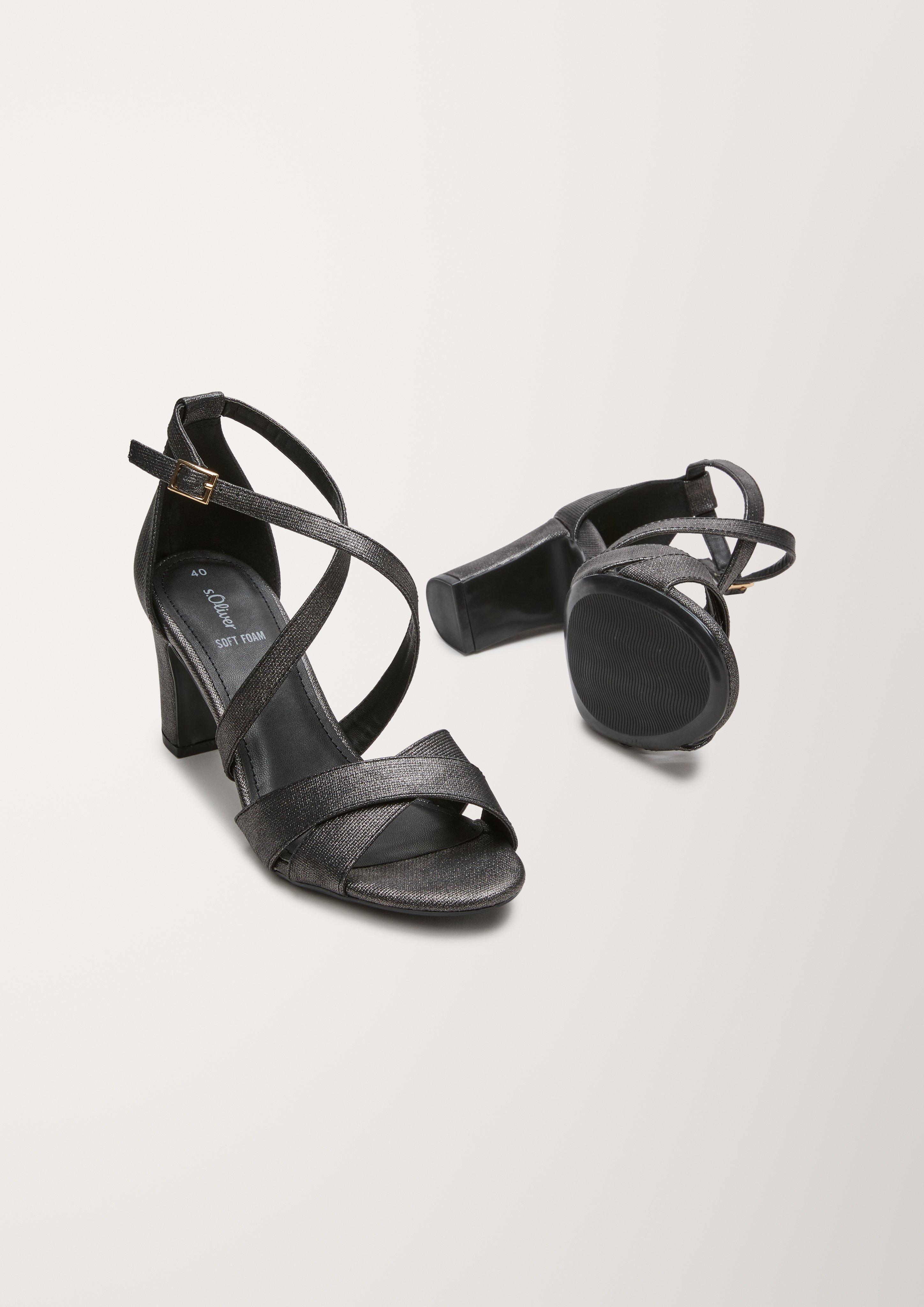 Riemchensandalen mit Absatz  6006080-001