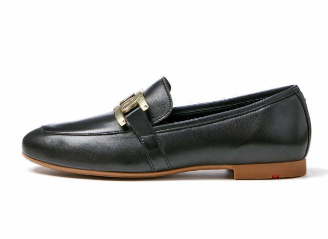 LLOYD Klassische Slipper schwarz
