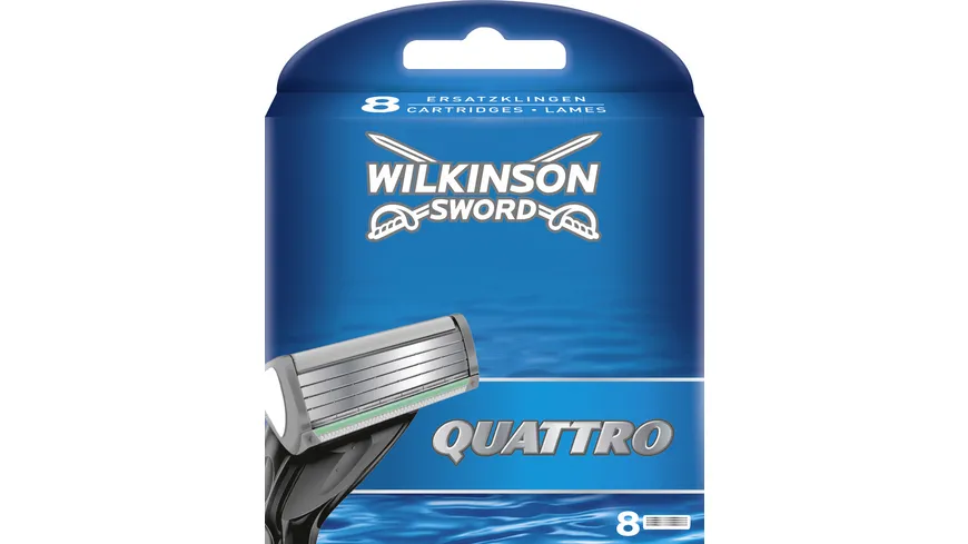 WILKINSON SWORD Quattro Klingen 8er