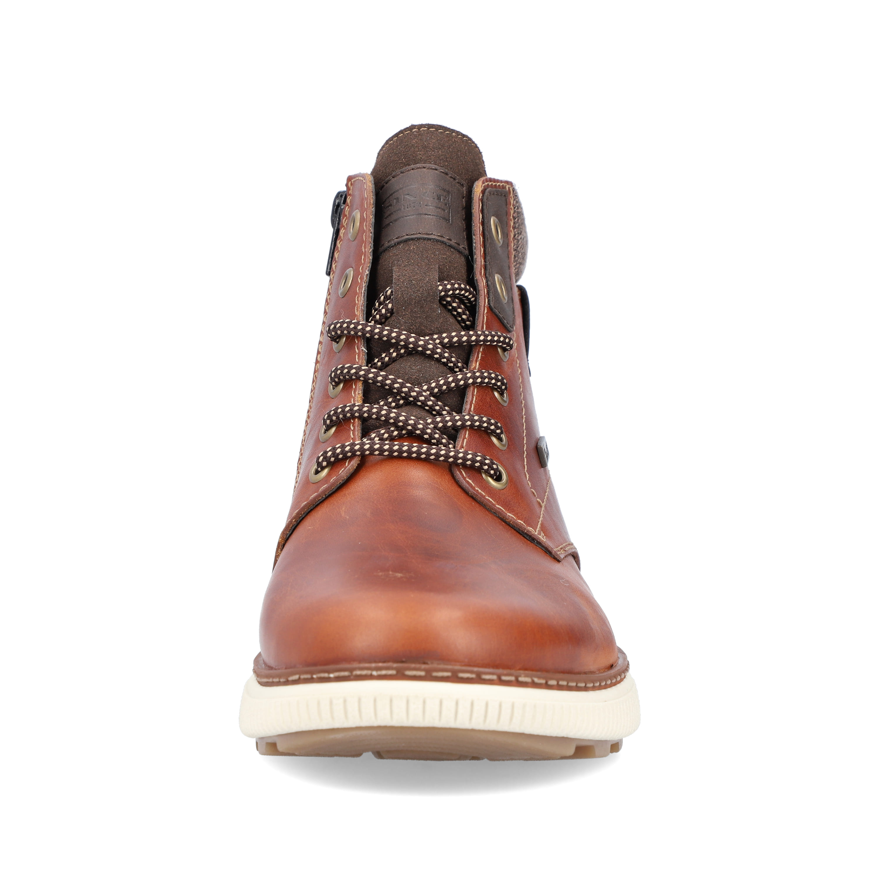 Rieker Herren Schnürstiefel karamellbraun