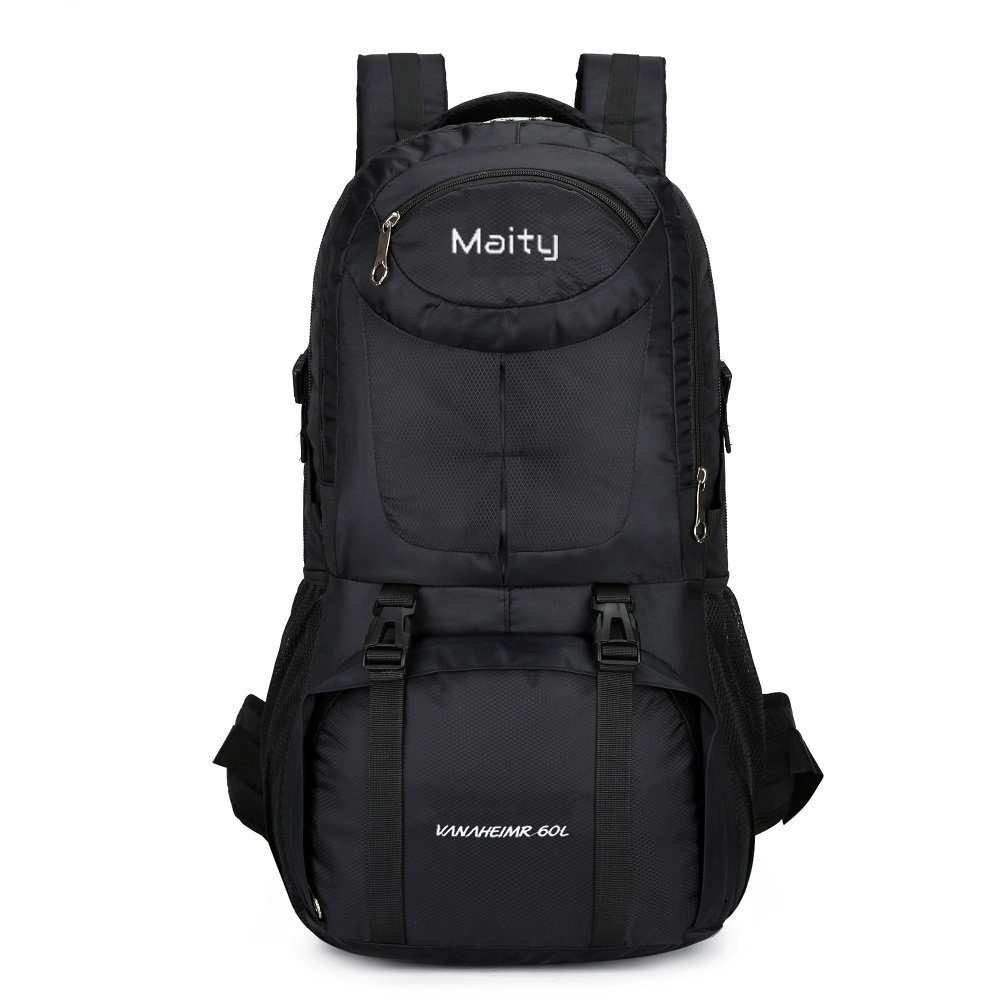 RAIKOU Rucksack 60L Wasserdichter Wanderrucksack Kletterrucksack Reiserucksack (Kletterfischer, Faltbare), ultraleichter, packbarer