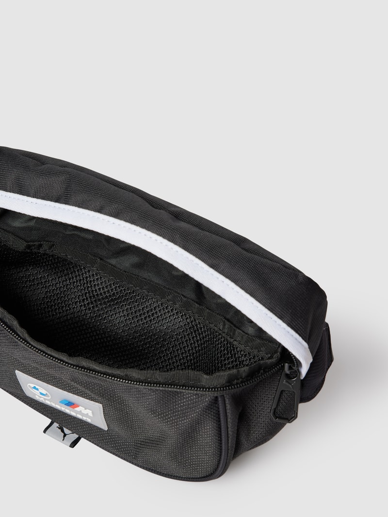Bauchtasche mit Logo-Detail Modell 'BMW' in schwarz
