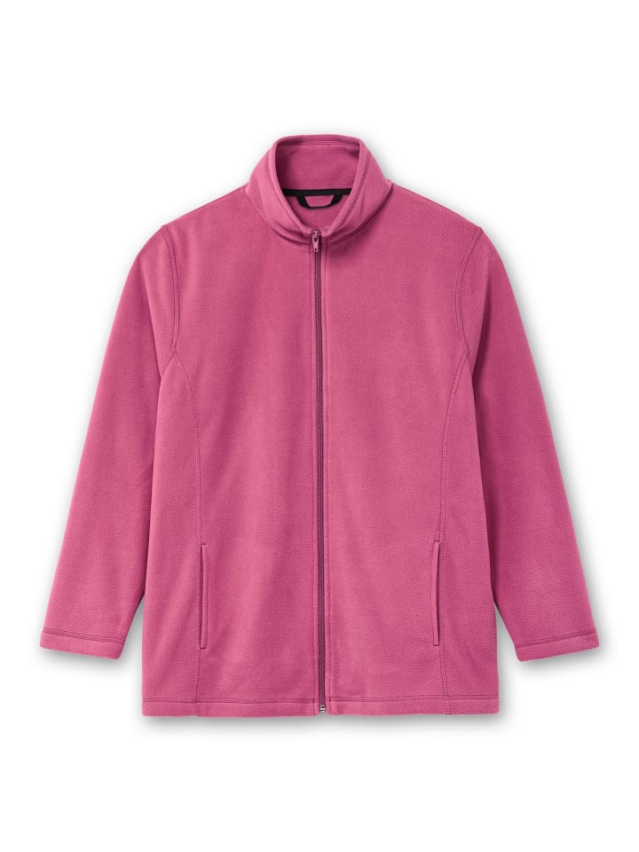 sheego Fleecejacke in fuchsia günstig kaufen