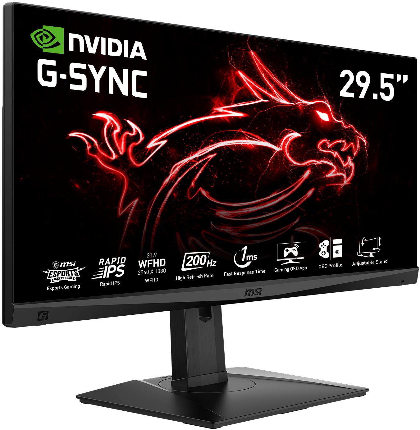 MSI Optix MAG301RF Gaming-LED-Monitor (75 cm/29,5 