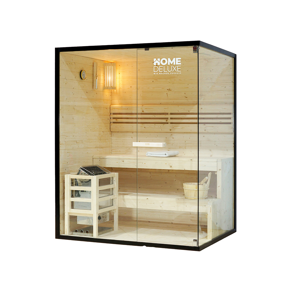 Home Deluxe Traditionelle Sauna SHADOW - L