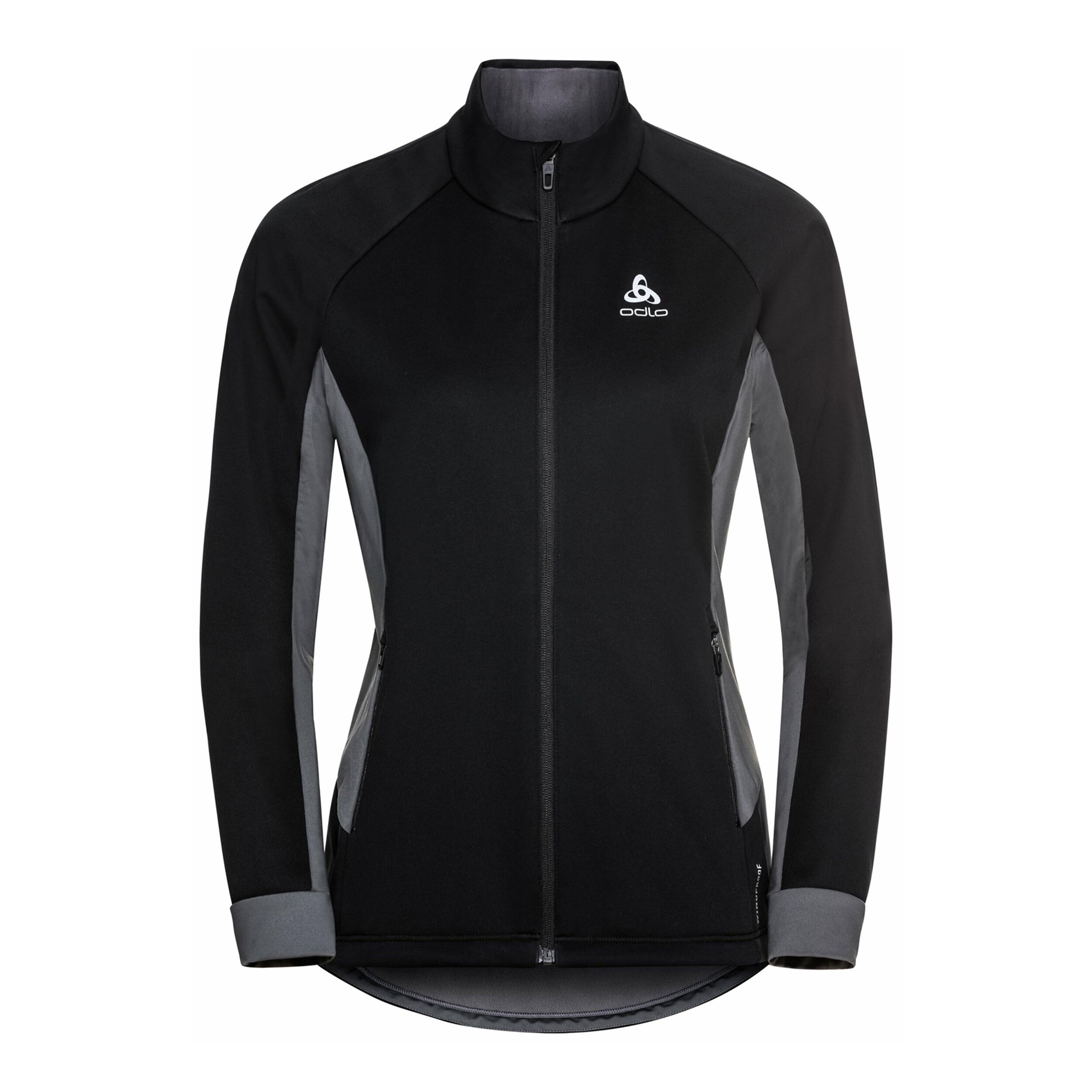 Brensholmen Laufjacke Damen - Schwarz, Grau