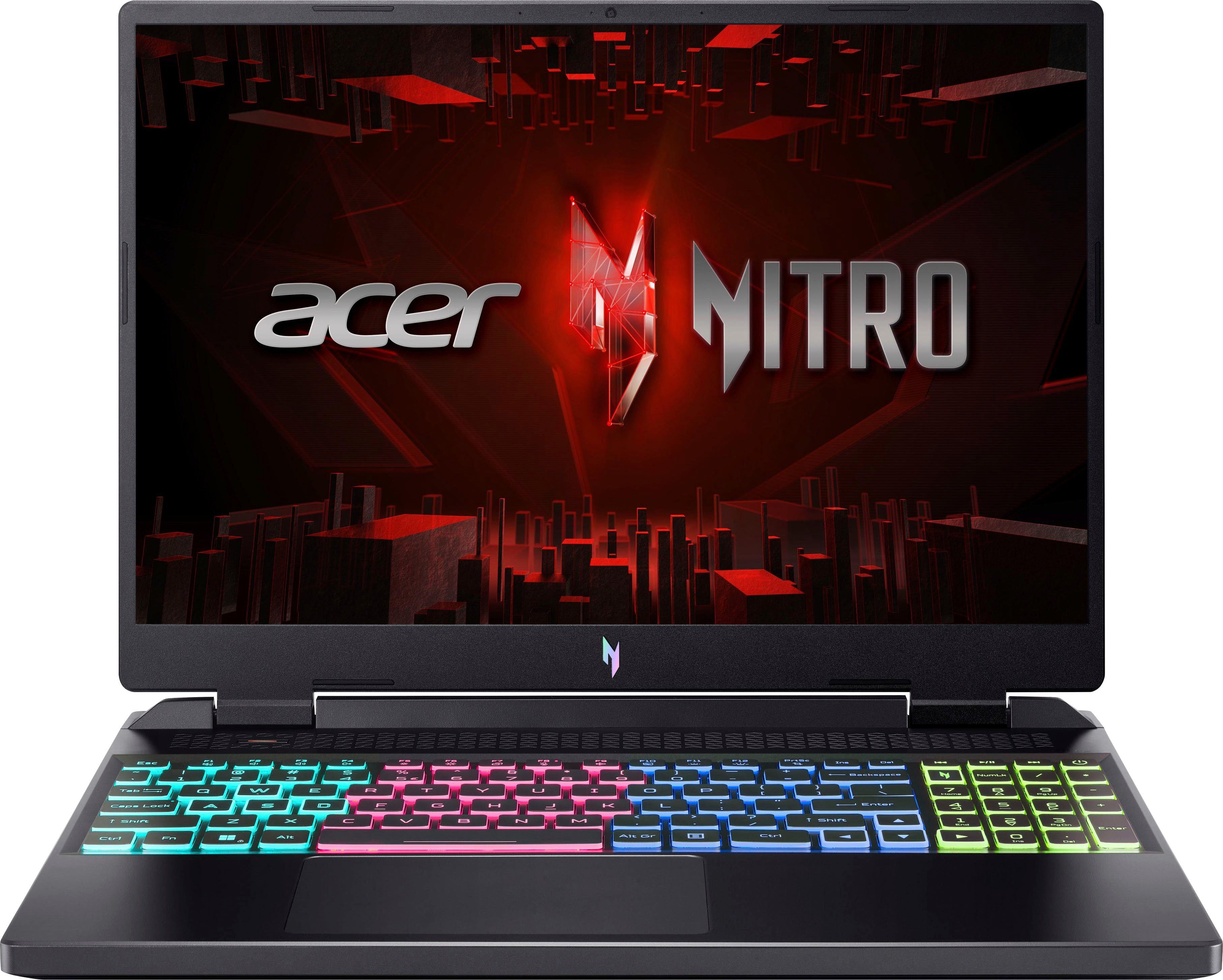 Acer Nitro 16 AN16-51-58N6 Notebook (40,64 cm/16 Zoll, Intel Core i5 13500H, GeForce RTX 4050, 512 GB SSD)