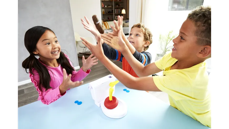 Mattel Games Kacka-Alarm!, Kinderspiel, Aktionsspiel, Geschicklichkeitsspiel