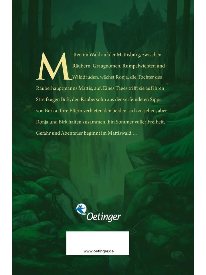 Oetinger Verlag Ronja Räubertochter günstig kaufen onesize