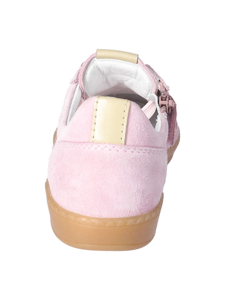 Ricosta Leder-Sneakers in Rosa günstig kaufen