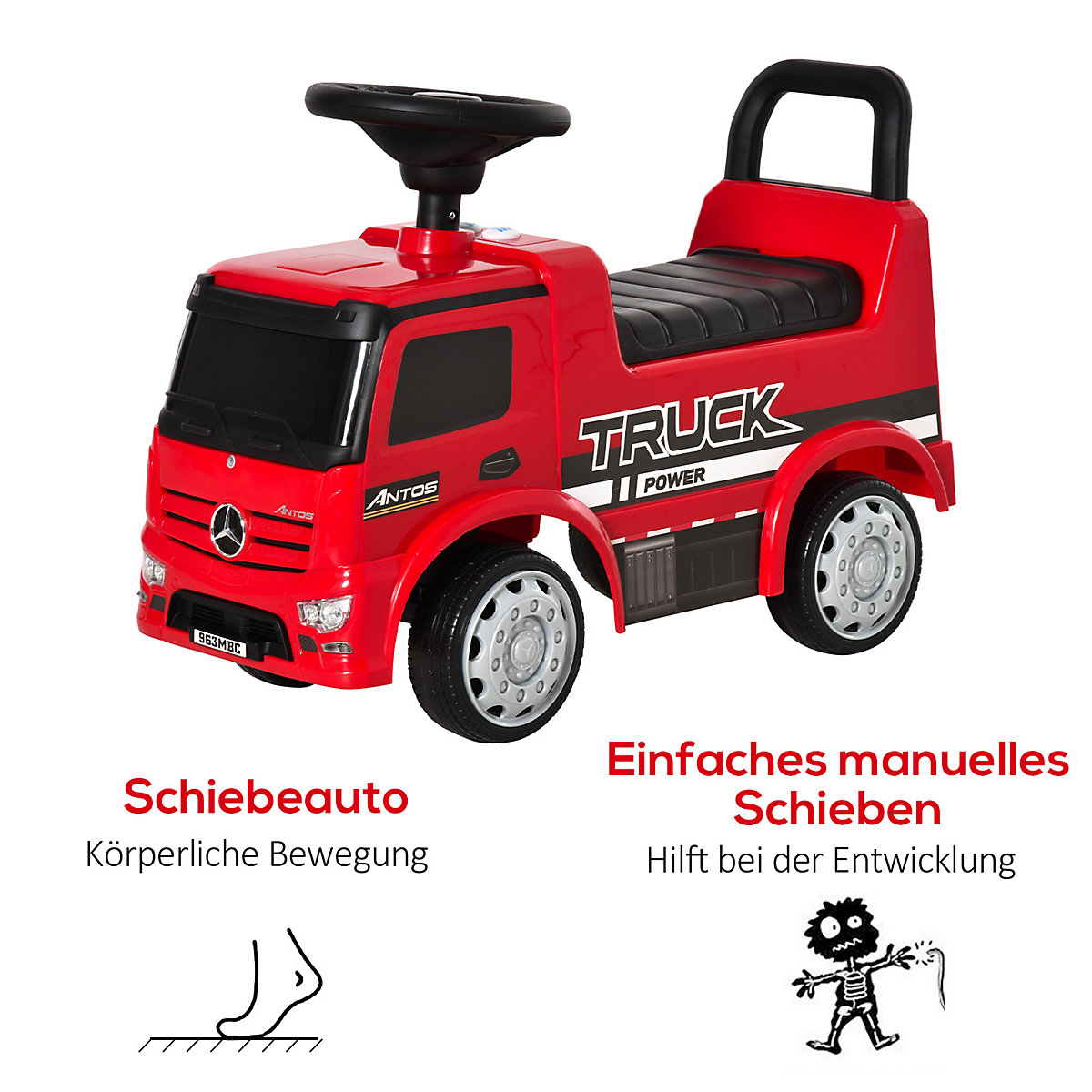 Rutscherfahrzeug als LKW