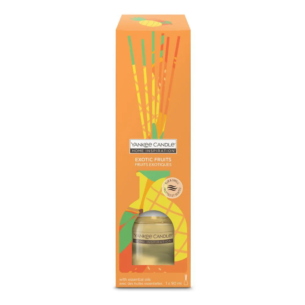 Yankee Candle mirisni štapići s mirisom egzotičnog voća 90 ml