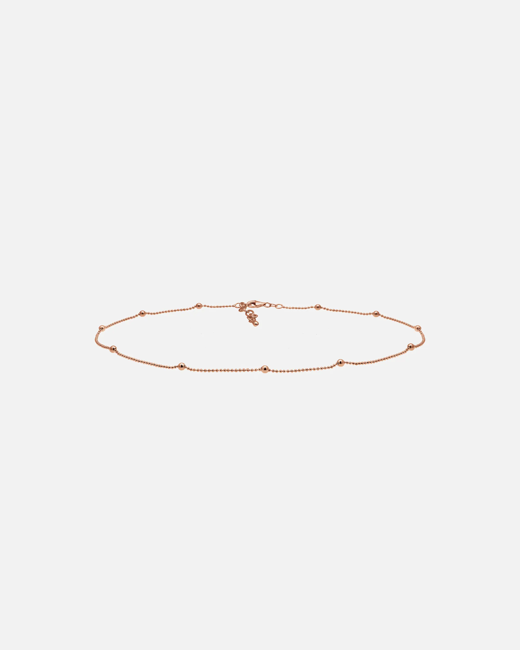 Pierścionek-koszulka damska Elli Basic Choker Balls ze srebra próby 925