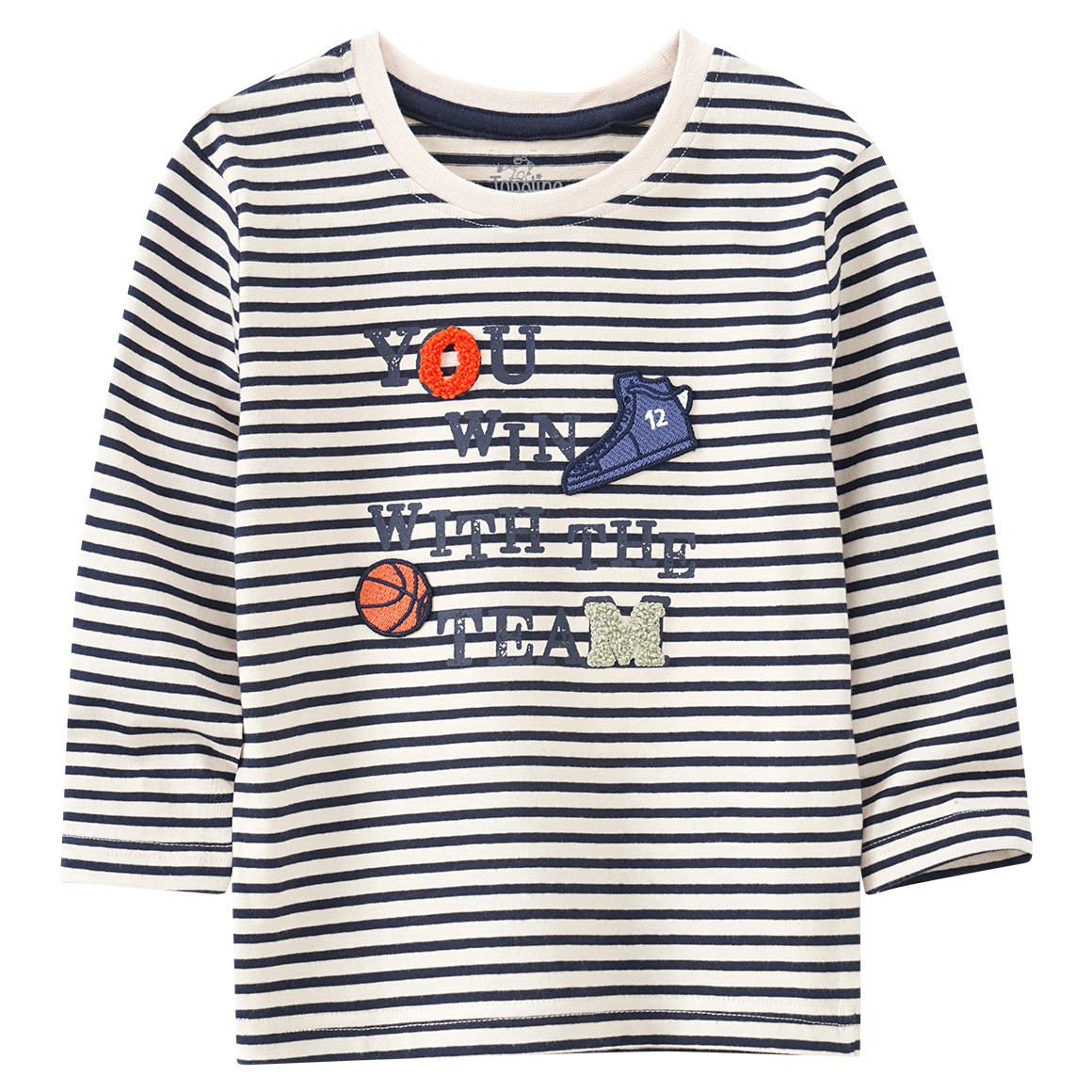 Jungen Langarmshirt mit Applikationen