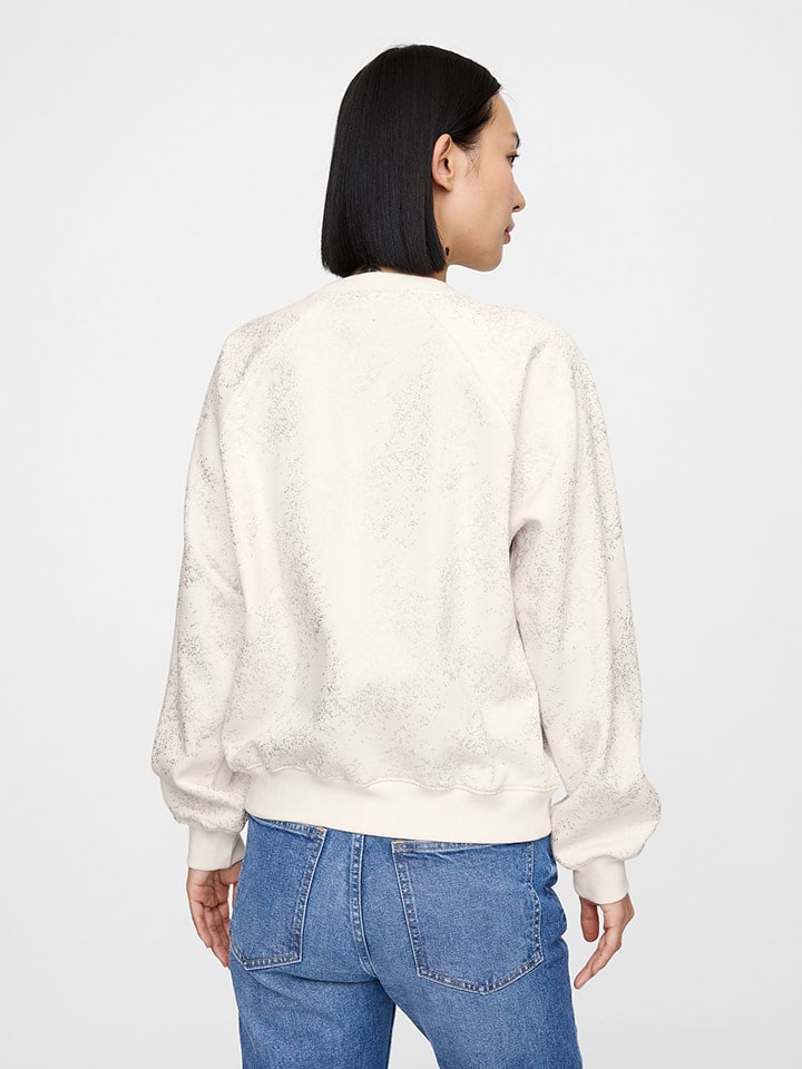 GAP Sweatshirt in Creme günstig kaufen
