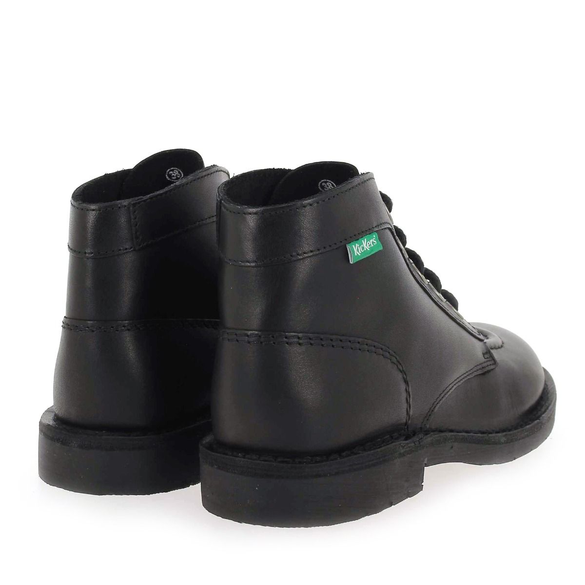 Kickers  KICK COLOR CUIR - Noir