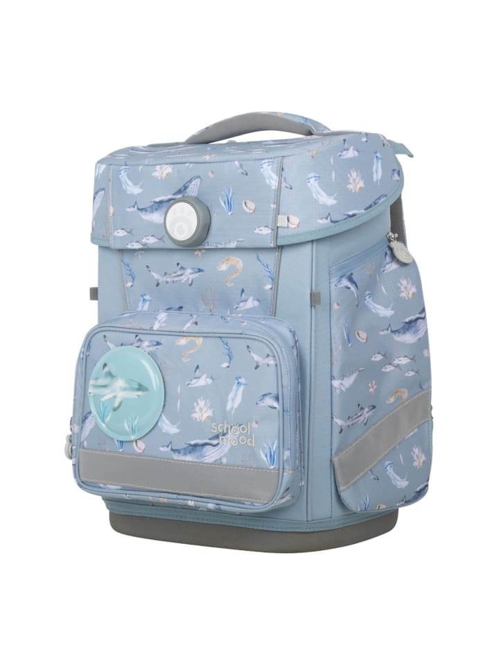 SCHOOL-MOOD Champion Maxx Schulranzen-Set in Aqua günstig kaufen onesize