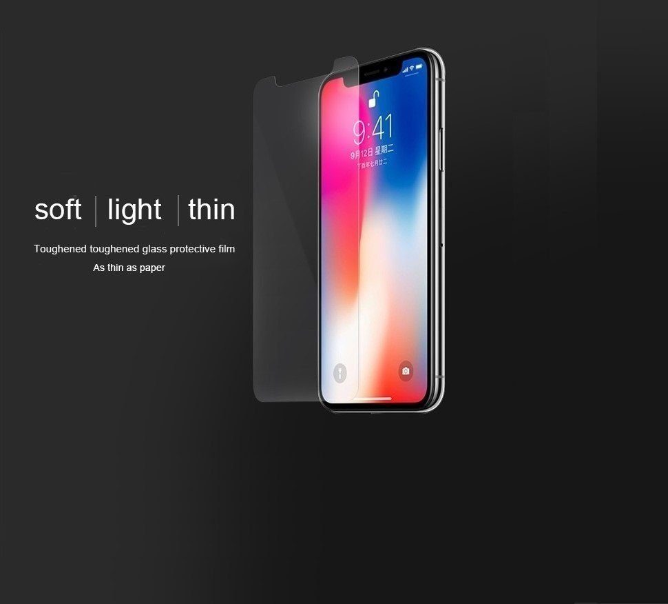 Ventarent Sichtschutzfolie Panzerfolie 9H passt für Apple iPhone 7, (2-St), Fullcover