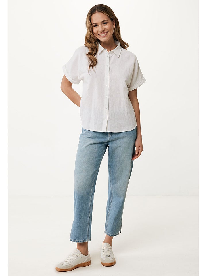 Mexx Bluse in Weiß günstig kaufen