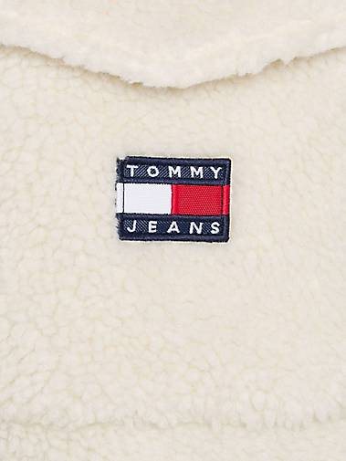 TOMMY-JEANS Damen Wendejacke TJW REVERSIBLE SHERPA JACKET