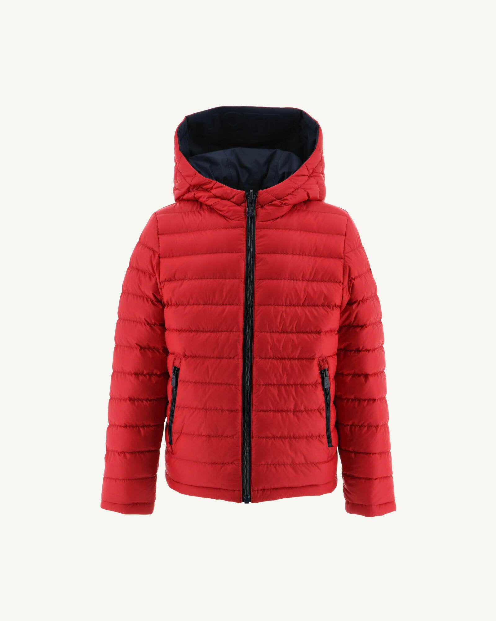 Doudoune réversible à capuche enfant Marine/Rouge Zurich