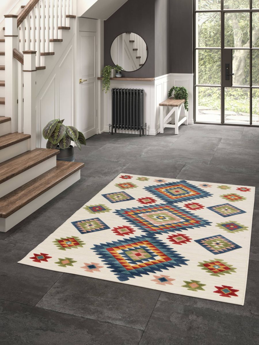 Webteppich Mambo Bunt 82 x 150 cm
