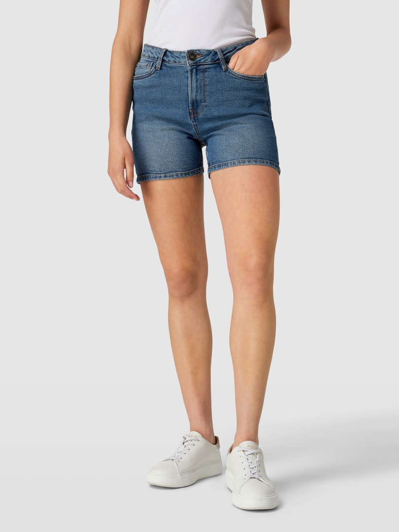 Jeansshort im 5-Pocket-Design Modell 'CELIA' in dunkelblau