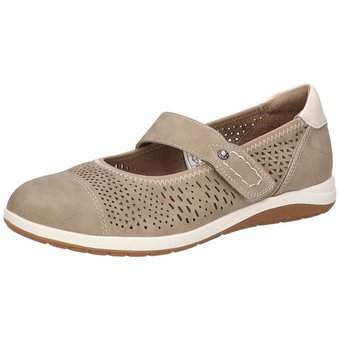 Relife Spangenballerina in beige