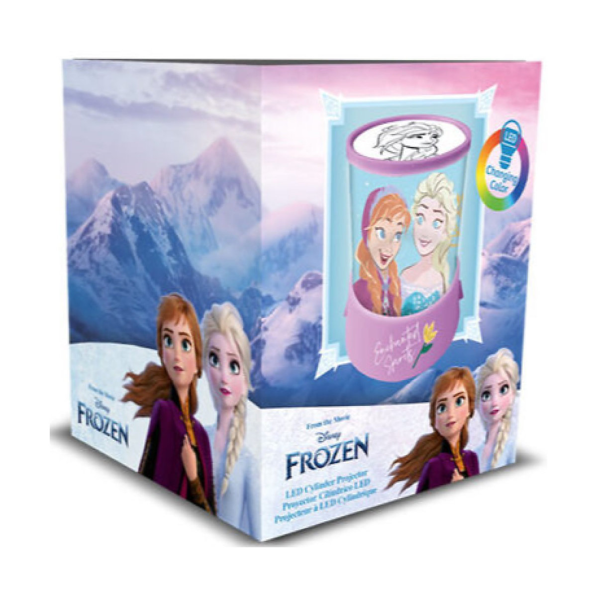 Tischlampe Frozen die Eiskönigin Nachtlicht Lampe Elsa Anna